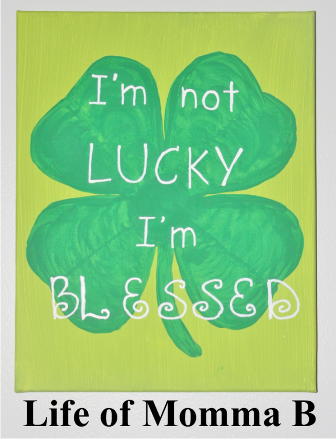 St Patty Day sign | Life of Momma B